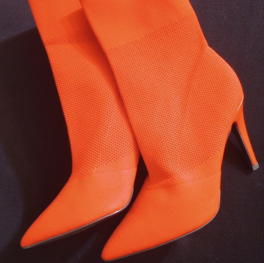 Ladies 4 inch sexy ankle boots